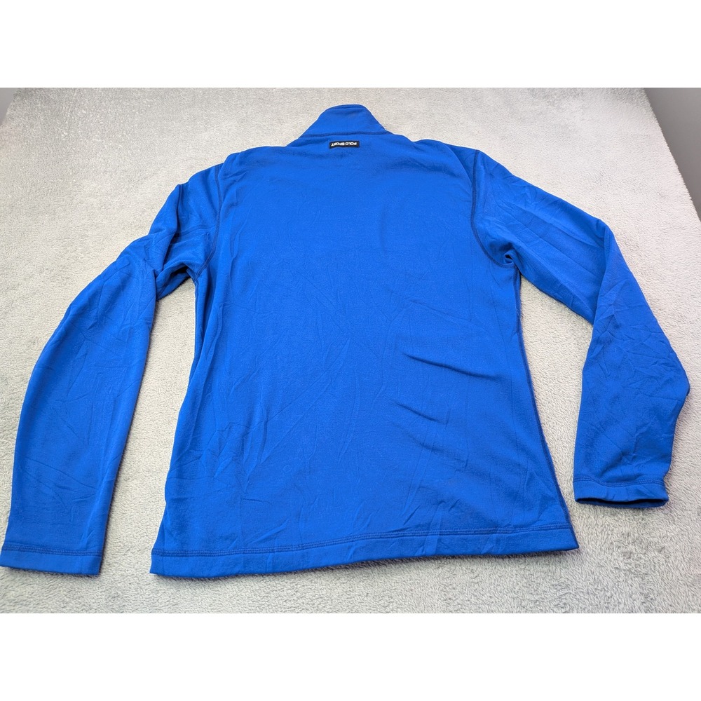 Polo Sport Ralph Lauren Mens Size Medium Blue Fleece Full Zip Jacket Activewear - Picture 4 of 10